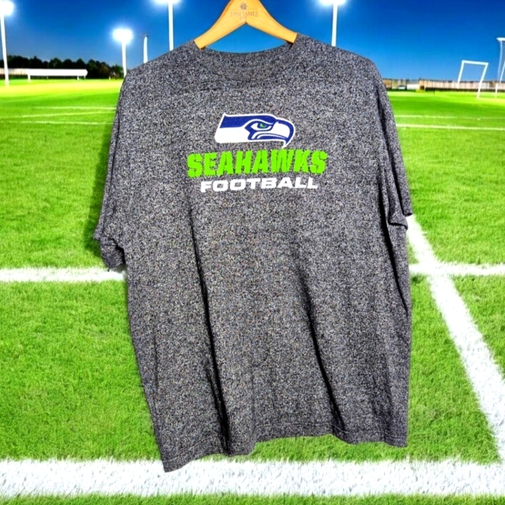 NFL Seattle Seahawks Football sz XL Heather Gray T-shirt